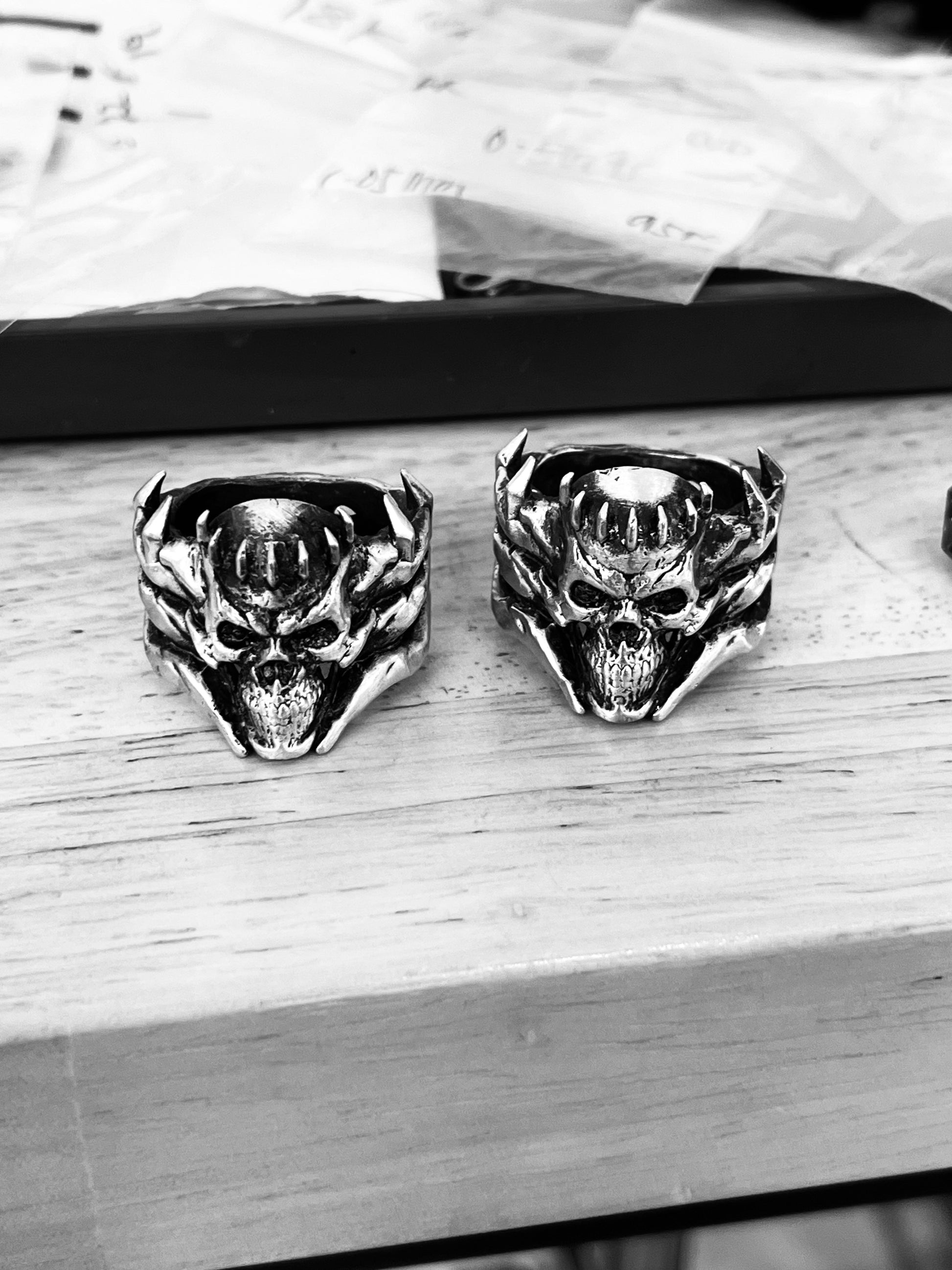 Skull Knight Ring