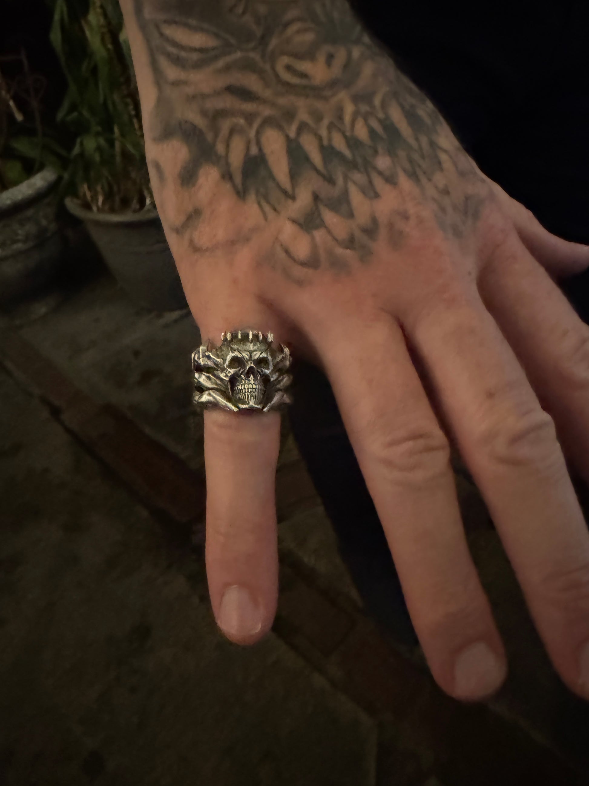 Skull Knight Ring
